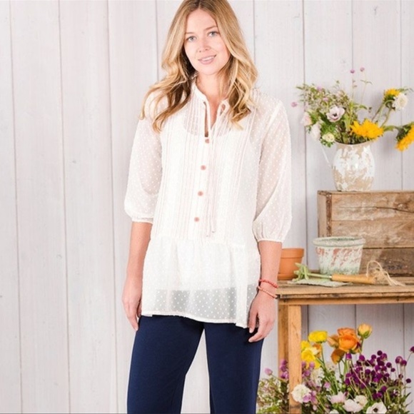 Matilda Jane Tops - MATILDA JANE Light the Way Tunic Top in Size Medium